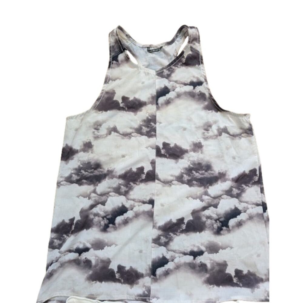 Oiselle Running Tank Top Racerback Cloud Lightweight Workout Women's 8 Medium